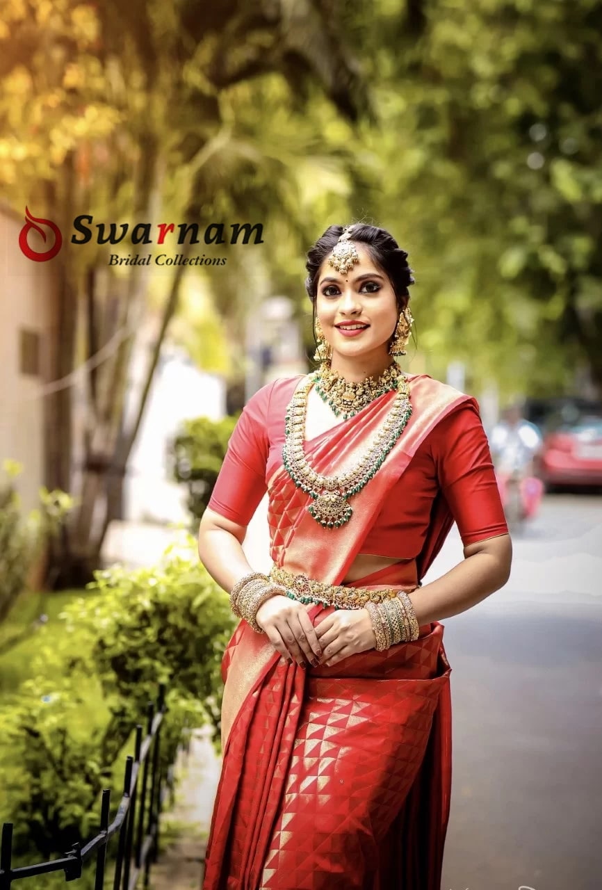 Top Bridal Jewellery Sets for rent - Swarnam Bridal Collection